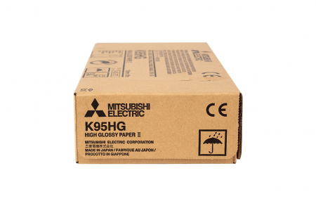 HARTIE  TERMICA PENTRU VIDEO IMPRIMANTE, ALB/NEGRU, MITSUBISHI , K 95HG ,DE CEA MAI INALTA CALITATE [2]