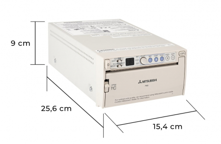 VIDEO IMPRIMANTA MEDICALA , MITSUBISHI P 93E, ALB/NEGRU, ANALOGICA [2]