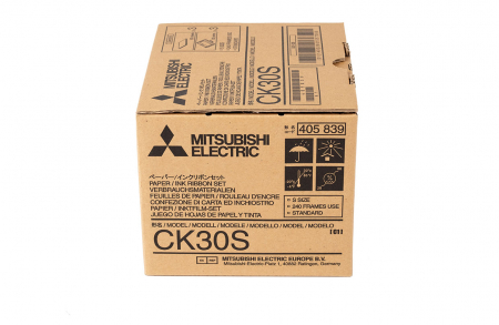 PACHET  DE IMPRIMARE COLOR ,HARTIE SI FOAIE  CERNEALA, MITSUBISHI CK 30S, FORMAT S [1]