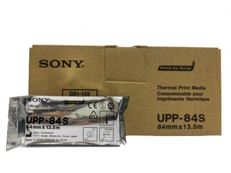 HARTIE  TERMICA PENTRU VIDEO IMPRIMANTE, ALB/NEGRU, SONY UPP-84S,  CALITATE STANDARD [2]