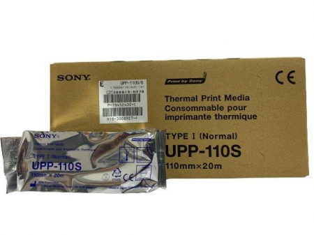HARTIE  TERMICA PENTRU VIDEO IMPRIMANTE, ALB/NEGRU, SONY UPP-110S, CALITATE STANDARD [3]