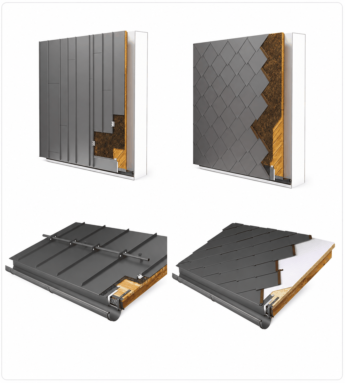 Materiale Acoperisuri & Fatade
