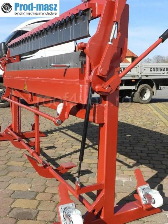 Abkant manual cu segmenti, lungime de lucru 2050 mm/ indoire max 1.2 mm [3]