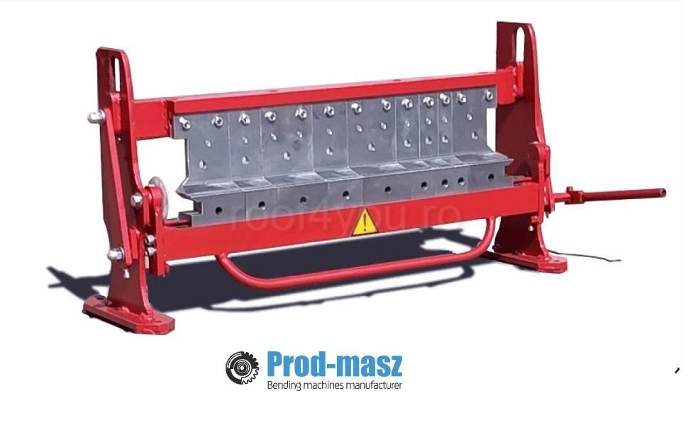 Abkant manual cu segmenti, lungime de lucru 650 mm/ indoire max 1mm [1]
