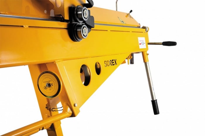 Abkant manual latime lucru 2m / 1,00 mm ZRS 2160 Sorex [3]