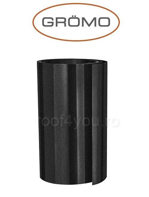 Aluminiu RAL 9005, latime rulou 500mm, grosime 0.7mm, GROMO [1]
