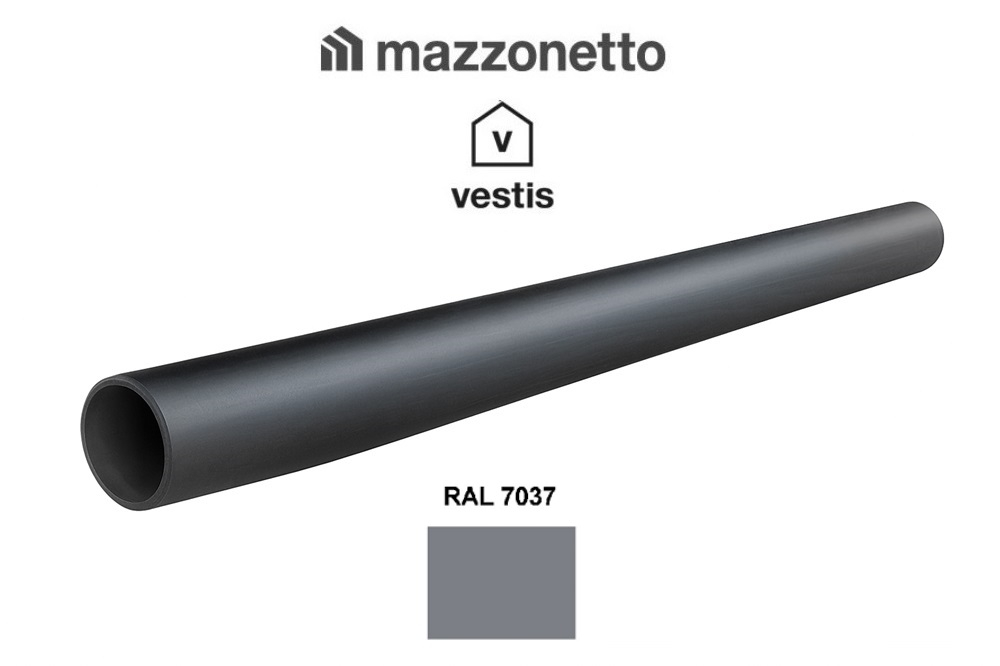 Bara parazapada din aluminiu, Ø28 mm, L=3 m, RAL Copper [1]