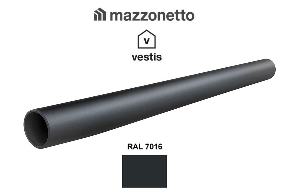 Bara parazapada din aluminiu, Ø28 mm, L=3 m, RAL Copper [1]