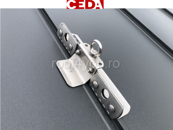 Sistem de ancorare din otel inoxidabil pentru tabla faltuita , cu fixare simpla, CEDA [2]