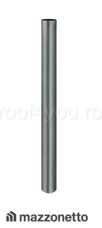 Burlan circular Ø100, L=3m din tabla zincata [1]