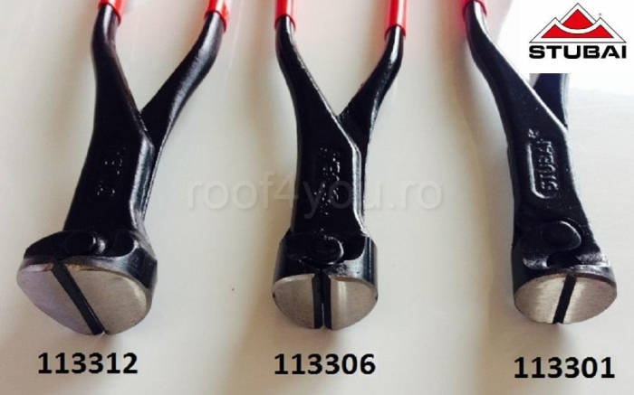 Clesti de fixare pentru montatori, din otel, diametru cap de taiere 30 mm [3]