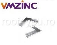 Coltar exterior rectangular 250mm titan zinc natural Vmzinc [2]