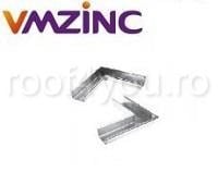 Coltar exterior rectangular 333mm titan zinc natural Vmzinc [2]