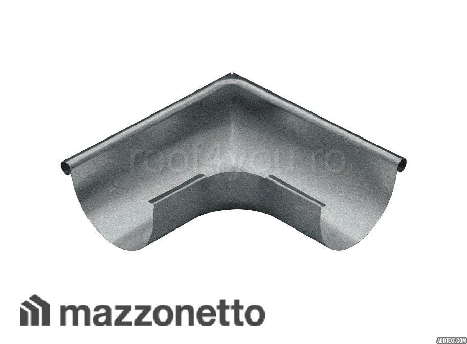 Coltar exterior semicircular jgheab Ø150, din tabla zincata [1]