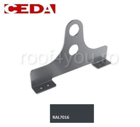 Consola parazapada dubla din otel prevopsit pentru tabla trapeizodala inalta [1]