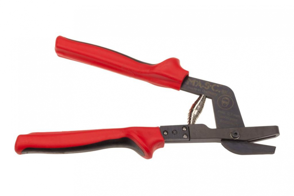 Foarfeca pentru tabla BK1/II, manere acoperite cu PVC, M.A.S.C. [3]