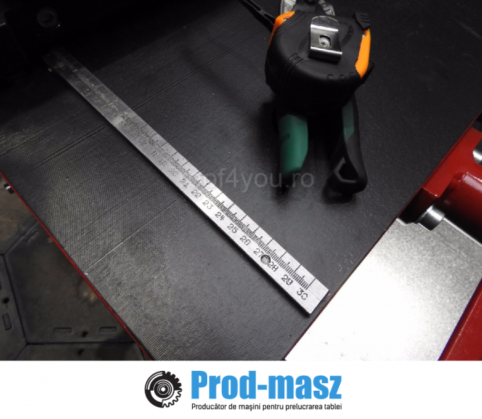 Ghilotina manuala pentru tabla 1500 mm / 1.2 mm GLT PROD-MASZ [3]