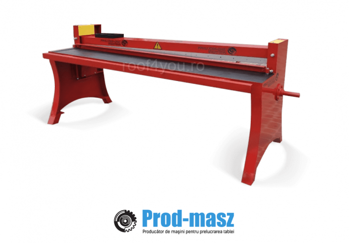 Ghilotina manuala pentru tabla 1500 mm / 1.2 mm GLT PROD-MASZ [1]
