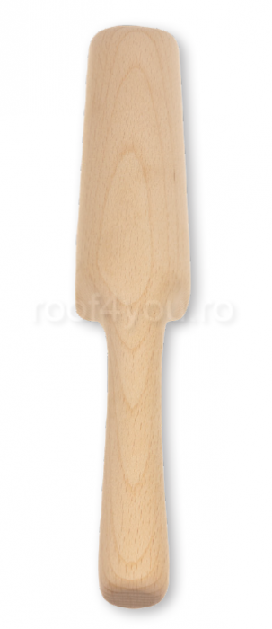Instrument pentru plumb din lemn, drept, 55mm [2]