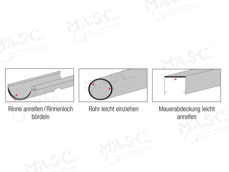 Bordurator manual pentru margini de tabla 5 mm [2]