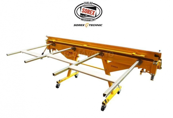 Masa de lucru cu adancimea de 1m pt abkant ZRS 3160 + geanta de transport - SOREX [3]