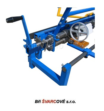 Masina de bordurat tabla TK-1250 adaptata pentru cutite longitudinale Bri Svarcove [8]