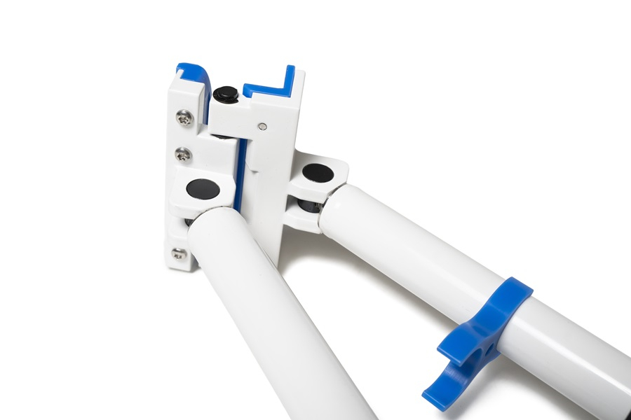 Clește mini cu brațe articulate si protectii din plastic pentru închideri în spații greu accesibile [7]