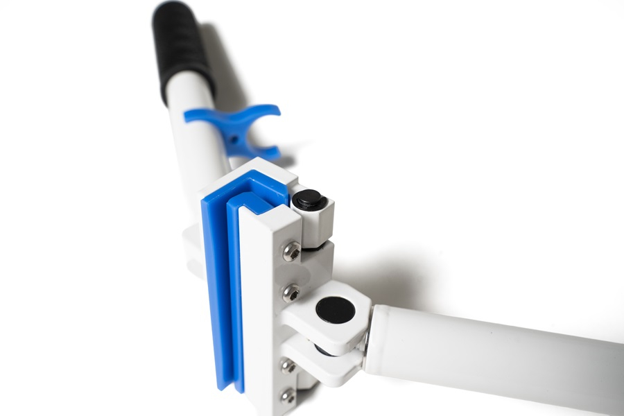Clește mini cu brațe articulate si protectii din plastic pentru închideri în spații greu accesibile [4]