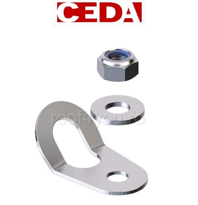 Ochet pivotant rotativ din otel inoxidabil pentru sisteme de ancorare, CEDA [1]