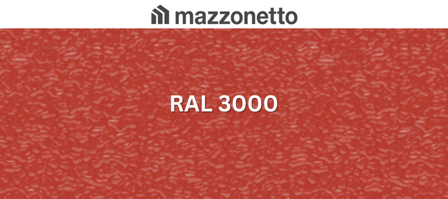 Otel DX51 STUCCO, RAL 3000, rola 1250mm, 0.6mm, 25/17 microni polyester [1]