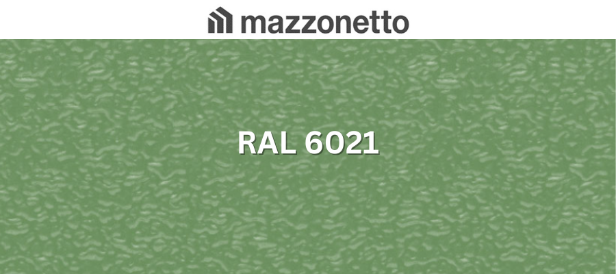 Otel DX51 STUCCO, RAL 6021, rola 625mm, 0.7mm, 25/17 microni polyester [1]