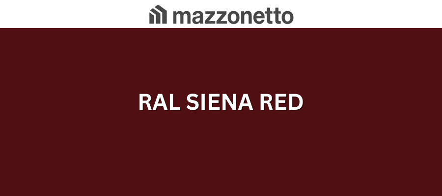 Otel DX51, RAL SIENA RED, rola 1250mm, 0.6mm, 25/17 microni polyester [1]