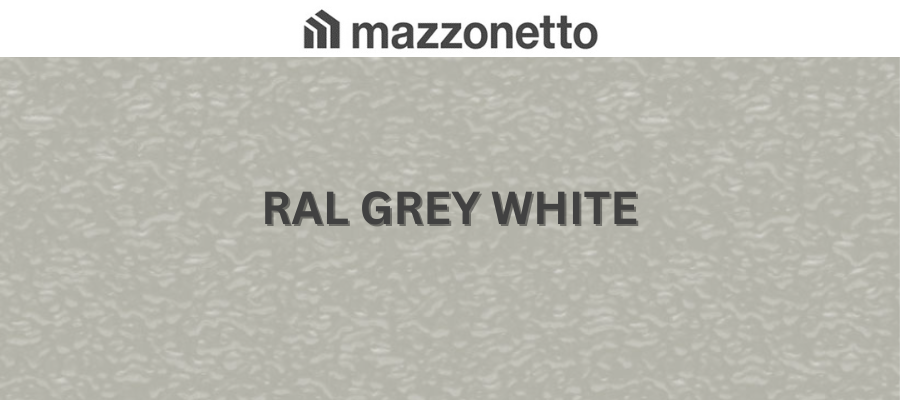 Otel DX51 STUCCO, RAL GREY WHITE, rola 625mm, 0.55mm, 25/17 microni polyester [1]