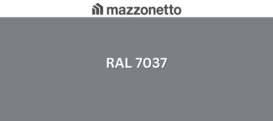 Otel DX51, RAL 7037, rola 1250mm, 0.55mm, 35/25 microni polyester [1]