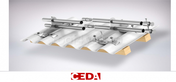 Conector pentru parazapada bara din aluminiu, CEDA [4]