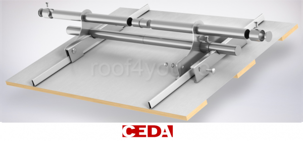 Conector pentru parazapada bara din aluminiu, CEDA [2]