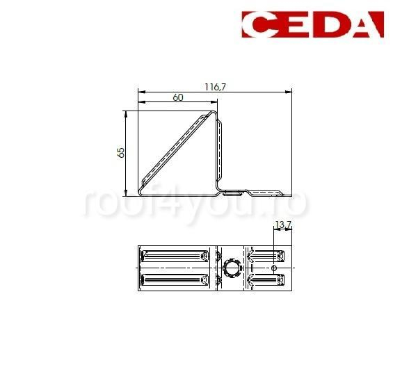 Parazăpadă ultra scurtă pentru acoperișuri plate [2]