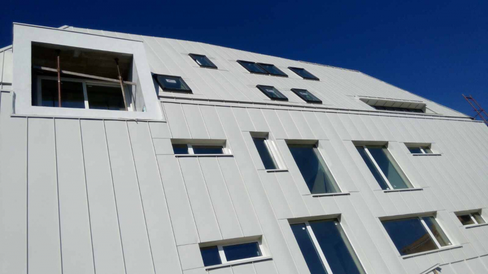 Fatada si invelitoare aluminiu prevopsit RAL 9010 [11]