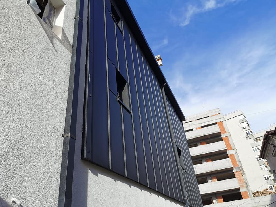 Fatada si invelitoare aluminiu prevopsit RAL 7016 3D [4]