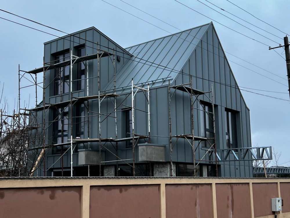 Fatada si invelitoare aluminiu prevopsit Aghate Grey [4]