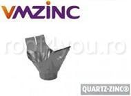 Racord jgheab burlan semirotund Ø120 titan zinc Quartz Vmzinc [1]