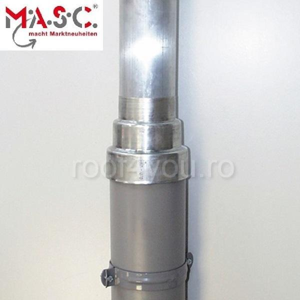 Reductie burlan 76/87/100, din zinc [3]