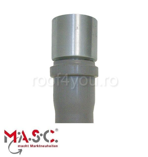 Reductie speciala din zinc, pentru renovarea conductelor existente, Ø60 [1]