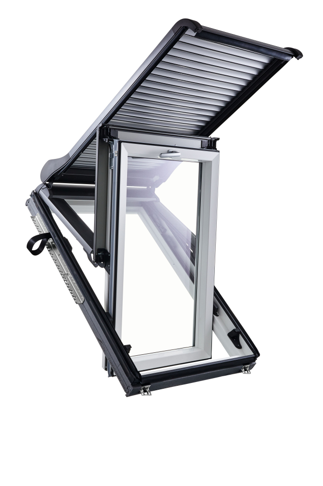 Roleta exterioara solara ZRO S pentru ferestre mansarda R6, R8 [4]