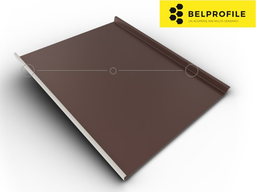 Rulou otel, RAL 8017, finisaj SunClear, 0.60 mm [1]