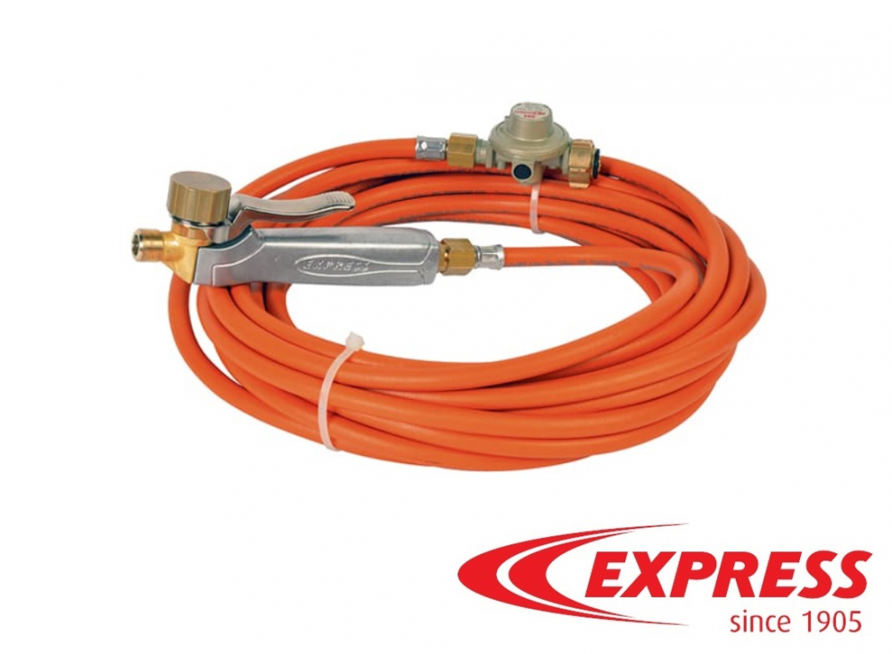 Set cu mâner metalic Express 6196 cu furtun 10 m și reductor 4 bari [1]