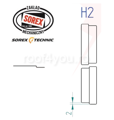 Set placute de profilare H2 Sorex [1]