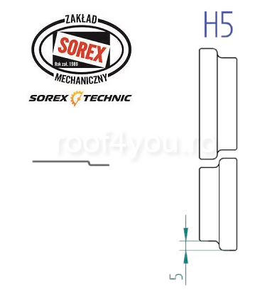 Set placute de profilare H5 Sorex [1]