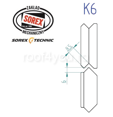 Set placute de profilare K6 Sorex [1]