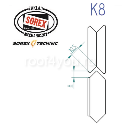 Set placute de profilare K8 Sorex [1]